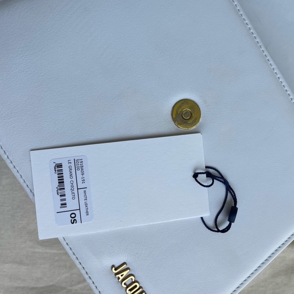 Jacquemus white le grand chiquito bag - Picture 3 of 15